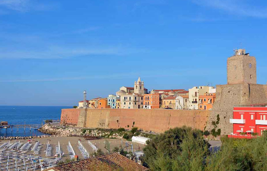 Castello Svevo of Termoli, Italy
